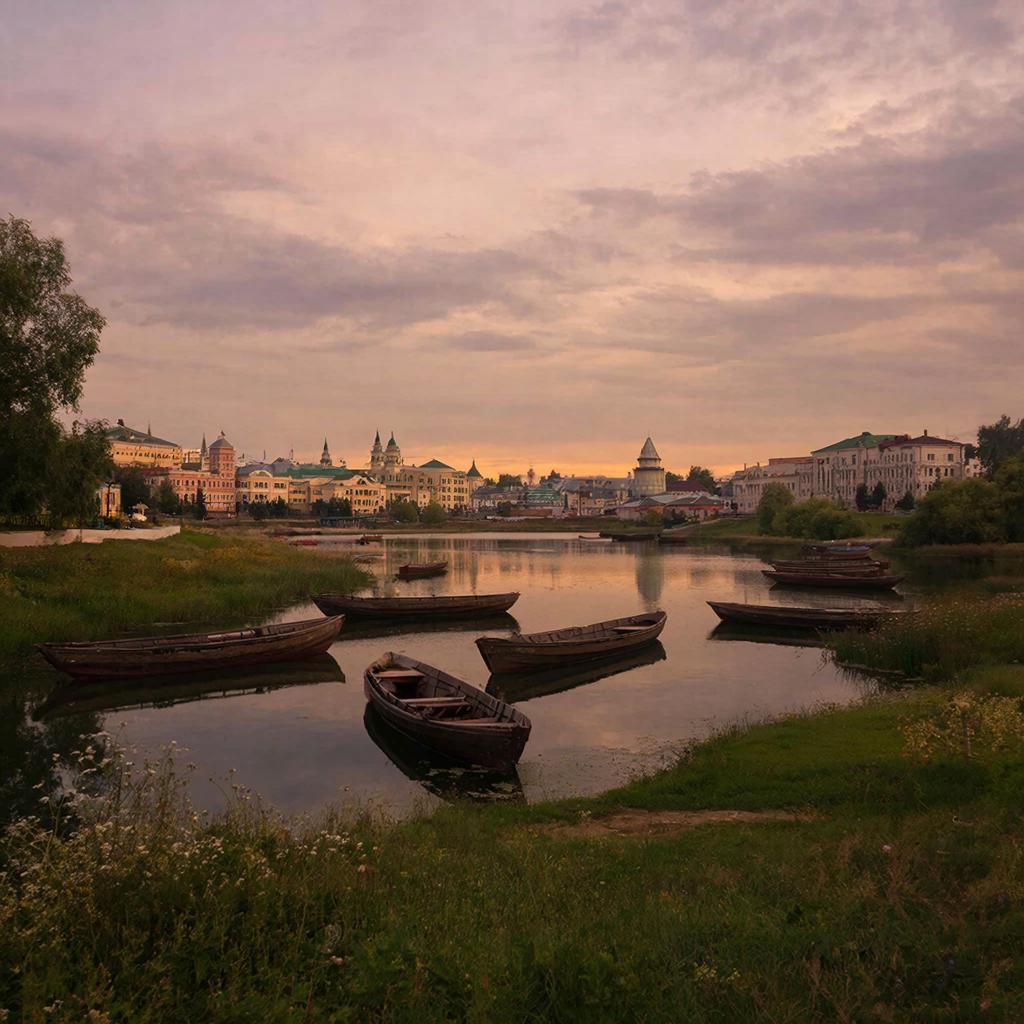 Озеро Кабан в Казани